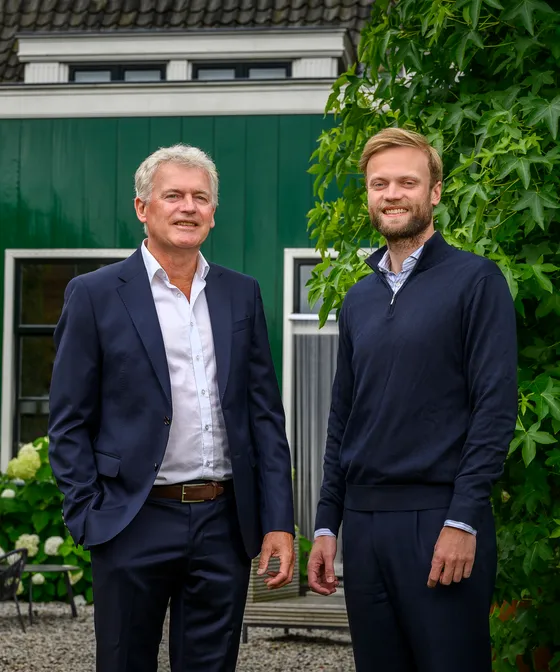 Pim en Reinder van Velze van Van Velze bedrijfsmakelaars